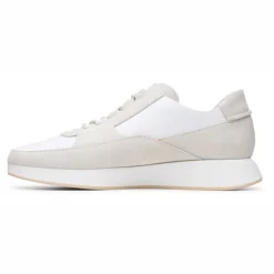 Baskets Clarks Originals Homme Kiowa Pace White Combi -Baskets Soldes 036426f 26148480 4
