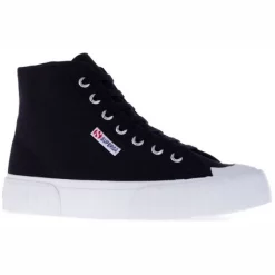 Baskets Superga Unisex 2696 STRIPE Black Black