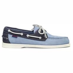 Chaussures Bateau Sebago Men Portland Archive Blue Light Blue