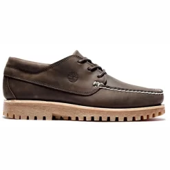 Chaussures Bateau Timberland Men Jackson's Landing HS Moc Dark Brown Full Grain
