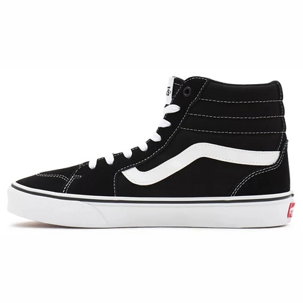 Baskets Vans Men Filmore Hi Suede Canvas Black White 3 Baskets Vans Men Filmore Hi Suede Canvas Black White – Image 3