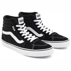 Baskets Vans Men Filmore Hi Suede Canvas Black White 11 Baskets Vans Men Filmore Hi Suede Canvas Black White -Baskets Soldes 3 VN0A5HZLIJU1