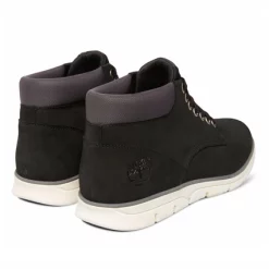 Timberland Men Bradstreet Chukka Leather Black Nubuck -Baskets Soldes 4 Timberland Bradstreet Chukka Leather Mens Black Nubuck 3