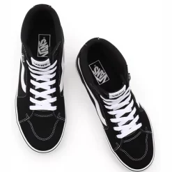 Baskets Vans Men Filmore Hi Suede Canvas Black White 12 Baskets Vans Men Filmore Hi Suede Canvas Black White -Baskets Soldes 4 VN0A5HZLIJU2