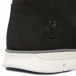 Timberland Men Bradstreet Chukka Leather Black Nubuck -Baskets Soldes 7 Timberland Bradstreet Chukka Leather Mens Black Nubuck 6