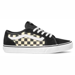 Baskets Vans Men Filmore Decon Checkerboard Black White
