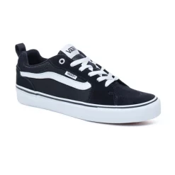 Baskets Vans Men Filmore Suede Canvas Black White 8 Baskets Vans Men Filmore Suede Canvas Black White -Baskets Soldes VN0A3MTJIJU1 4