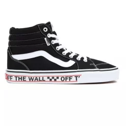 Baskets Vans Men Filmore Hi OTW Sidewall Black White